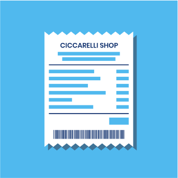 Ciccarelli Shop - Icona Scontrino Medio