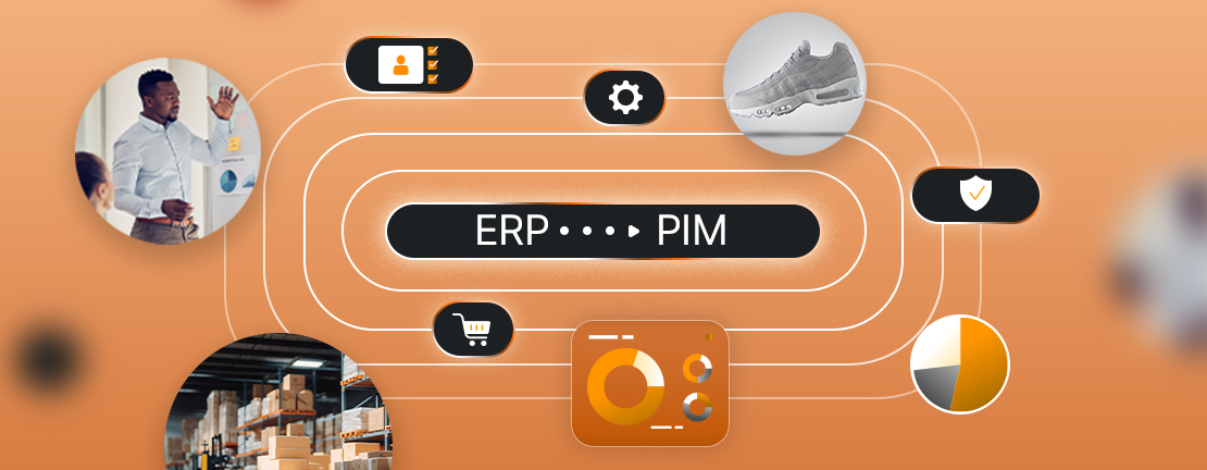 immagine statica con struttura ERP e PIM per la realizzazione dell'ecommerce di Sportit nel case Study Lotrèk