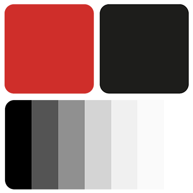 colori palette usata per il design del sito di SAME